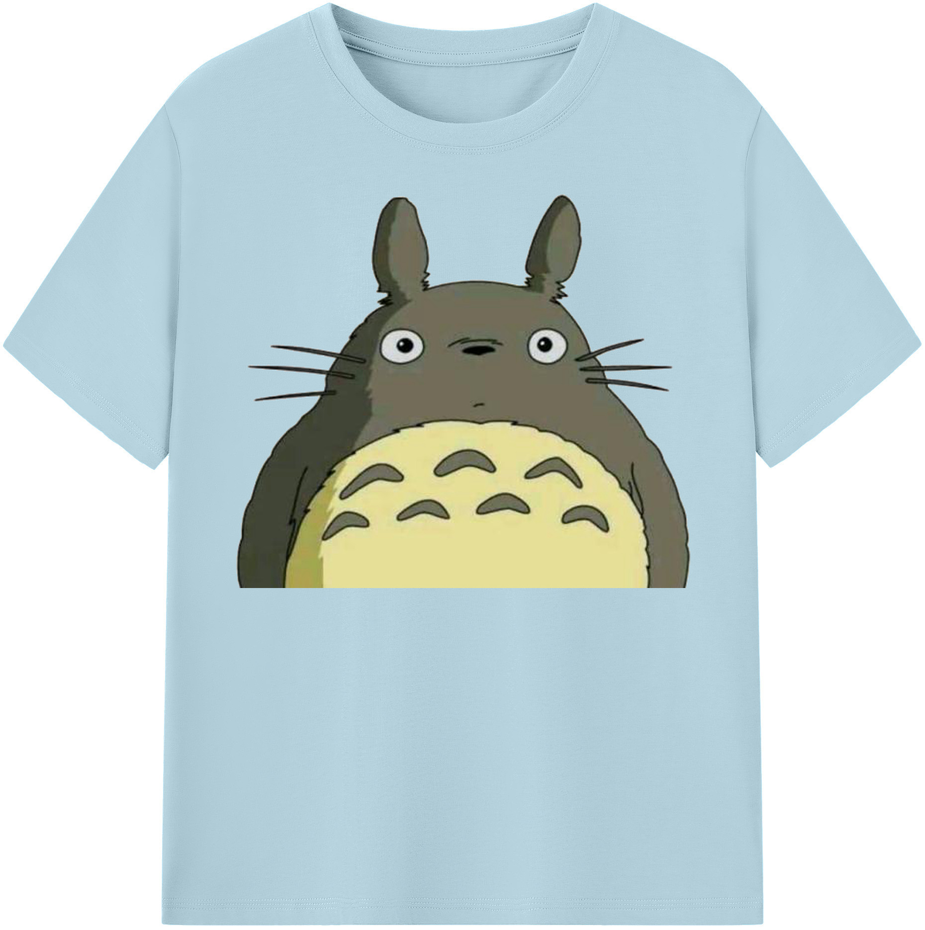 （画像用） となりのトトロ 草壁メイ 草壁サツキ My Neighbor Totoro Satsuki Kusakabe Mei Kusakabe 綿100％半袖Tシャツ（フロントプリント）